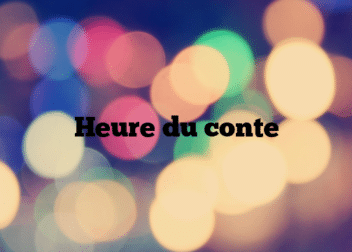 Heure du conte