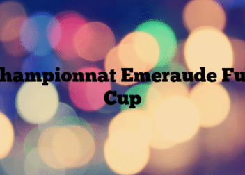 Championnat Emeraude Fun Cup